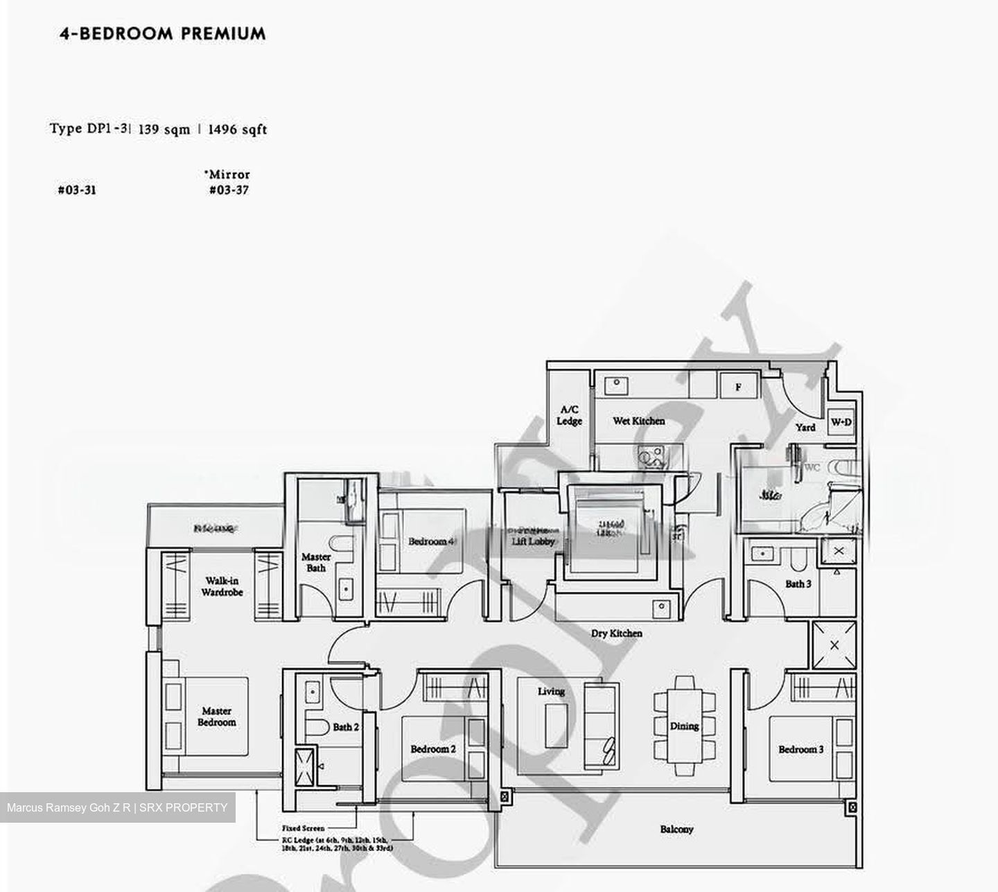 Avenue South Residence (D3), Apartment #636300131